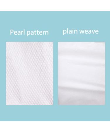 100PCS Disposable Face Towels - Facial Cleansing Tissue & Makeup Remover Cotton Wipes | Fast International Shipping - Buy Online on SooperMarket.com
