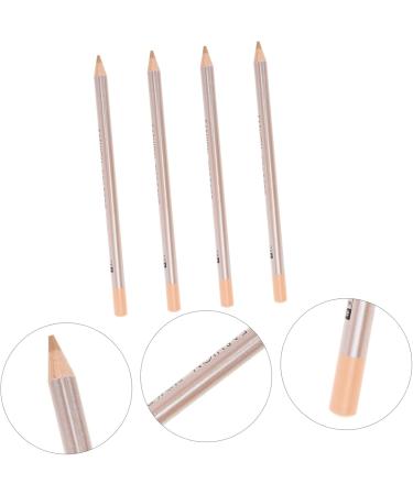 HAPINARY 4pcs Concealer Pen Highlighter Stick Dark Circle Concealer Make up Concealer for Face Wooden 1 g (Pack of 1) Ivory - Buy Online on SooperMarket.com