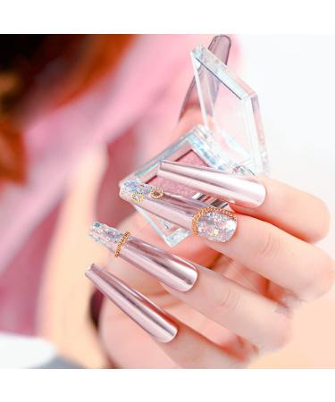 Nail Powder Colors 10 Set Beautiful Refill Set Dip Powder Colors Set 10 Colors Dipping Nail Powder Golden Pink Nail Powder Colors Set - Buy Online on SooperMarket.com