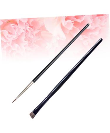 NOLITOY 2pcs Wooden Women Tool Eyeshadow Handle Cosmetics for Makeup Long Eyeliner Applicator - Buy Online on SooperMarket.com