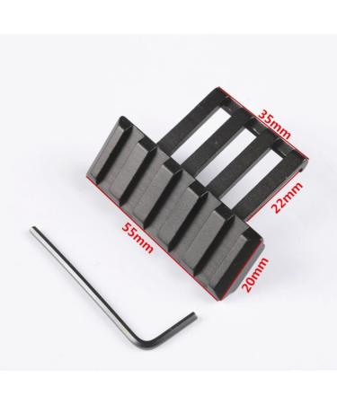 HOUSON 45 M-Lok Picatinny Rail Adapter - 5 Slot Tactical Scope Extend Mount G0074 | International Shipping Available - Buy Online on SooperMarket.com