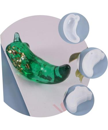 Tofficu Epoxy Resin Mold 1pc Resin Tool DIY Crafts Thanksgiving Casting Silicone for Chili Green Gel Simulate Home Pepper - Buy Online on SooperMarket.com