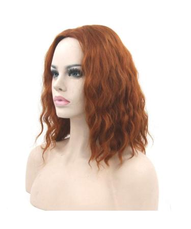 Shop BGHJUE Red Short Synthetic Wig for Women | Corn Hot Curls & Side Fringe | Pixie Cut | International Shipping Available - Buy Online on SooperMarket.com