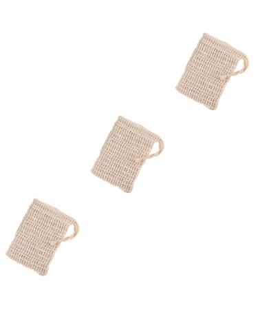 NOLITOY 15 pcs Net Pouch Sack for Cleaning Foaming Draw Soap mediumx3pcs As Shownx3pcs
