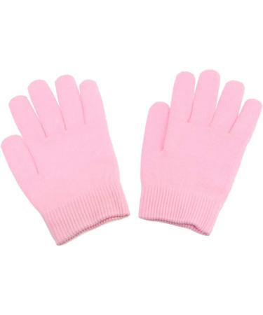 Moisturizing Spa Gloves - Unisex Pink Gel Gloves for Softening & Whitening | Best Spa Treatment - Buy Online on SooperMarket.com