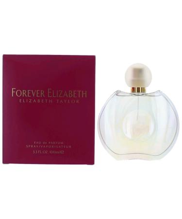 Forever Elizabeth by Elizabeth Taylor Eau De Parfum Spray 3.3 oz / 100 ml for Women 3.3 Fl Oz (Pack of 1)