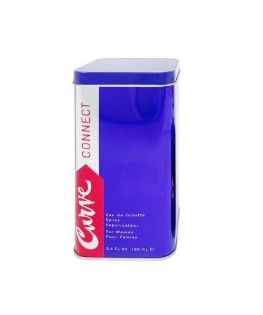 Curve Connect by Liz Claiborne Women's Eau De Toilette Spray 3.4 oz - 100% Authentic by Liz Claiborne