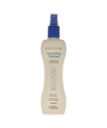 Biosilk Hydrating Therapy Pure Moisture Leave-In Conditioner Spray | 7 Ounces | Replenishes Hair Moisture & Coarse Hair | Anti Frizz 7 Ounce (Pack of 1)
