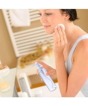 Bottle Plastic Press Transparent Lotion Dispenser Bottle Cosmetic Containers for Travel 100ML Bottle - Buy Online on SooperMarket.com