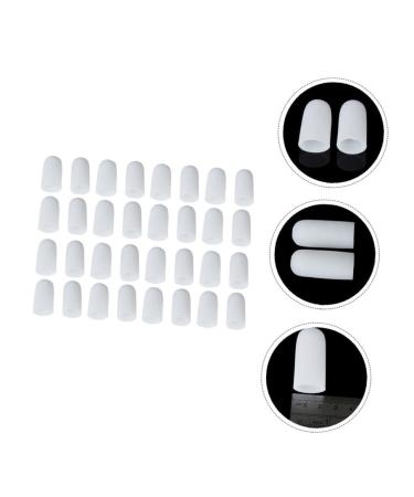 8 Pairs Silicone Gel Toe Protectors & Separators for Blisters, Bunions, and Straightening - White Headgear Orthopedic Design - Buy Online on SooperMarket.com