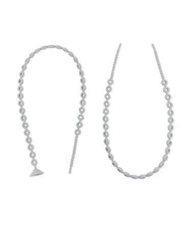 Bumkins Pacifier Clip Feeding Supplies for Baby Girl or Boy  Toy Straps for Sippy Cup  Teether  Platinum Silicone Accessory Tether  Safe for Teething Babies Gray 1 Count (Pack of 1)