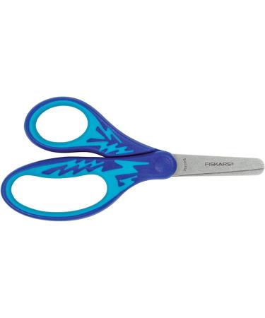 Fiskars 194220 Back to School Supplies, Kids Scissors Softgrip Blunt-tip, 5 Inch, Color Received May Vary