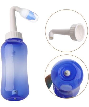 300ml Clean Nose Wash Neti Saline Bottle - Allergic Nasal Irrigator for Beauty - Travel Friendly - Purple - Buy Online on SooperMarket.com