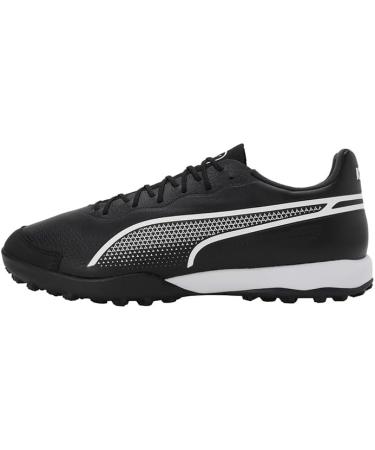 PUMA Unisex King Pro TT Football Boots - Size 45 EU | Black & White Soccer Shoes for Optimal Performance - Buy Online on SooperMarket.com