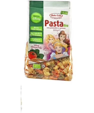 Festive Princess Shaped Pasta 250g | Pasta with Princess Shapes | Fairy Tale Castle | Flowers and More Shapes - Durum Wheat Pasta with Tomato and Spinach 300g - Buy Online on SooperMarket.com