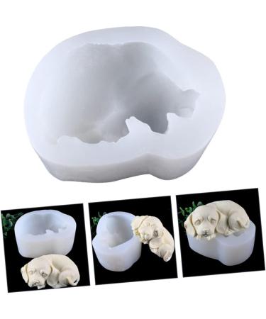 2pcs Mold Resin Epoxy Chocolate Epoxy Resin Baking Tool Animal Silica Gel Dog Candy 10.8X8.5X5CMx2pcs - Buy Online on SooperMarket.com