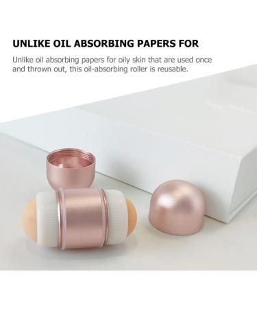 FOMIYES Volcanic Stone Oil Absorbing Face Roller - Korean Skincare Massage Tool for Glowing Skin - Buy Online on SooperMarket.com