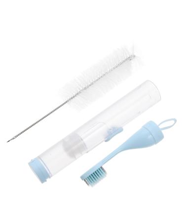 Beavorty toothbrush portable toothbrush mouth cleaning brush for brisk travel toothbrush toothbrush toothbrush for the trip braces cleaning toothbrush braces