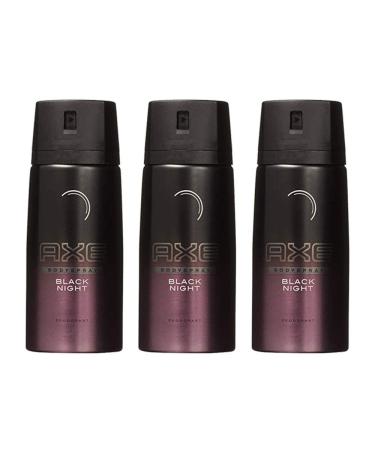 Axe Black Night Men's Deodorant Body Spray 150ml/5.07oz (3-Pack) - Buy Online on SooperMarket.com