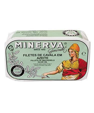 Mackerel Fillet in Olive Oil 3 tins x 120 g Minerva / Portugal