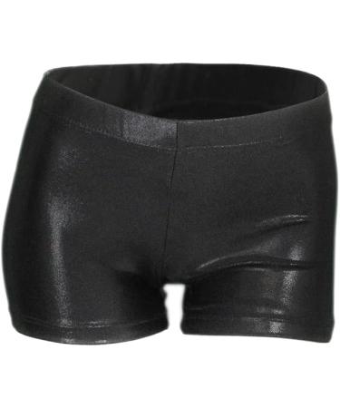 Aosva Little Big Girls' Sparkle Gymnastics Shorts 2-14Years - 2pcs Sparkleblack - Buy Online on SooperMarket.com