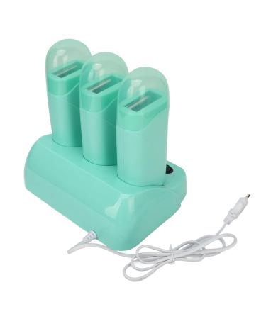 3-Piece Roll-On Duck Wax Warmer for Men & Women | Electric Hair Removal with Independent Switches (EU Plug 220V) - Safe for Armpit & Legs - Buy Online on SooperMarket.com