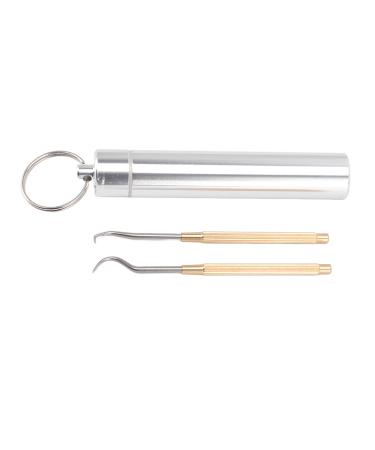 Tooth Cleaning Tools Portable Widely Used Toothpick Set Compact Wear-resistant for Camping