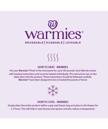 Warmies Baby Dinosaur Soft Toy Heatable Plush with French Lavender Scent Pink | Perfect Gift for Kids - Buy Online on SooperMarket.com