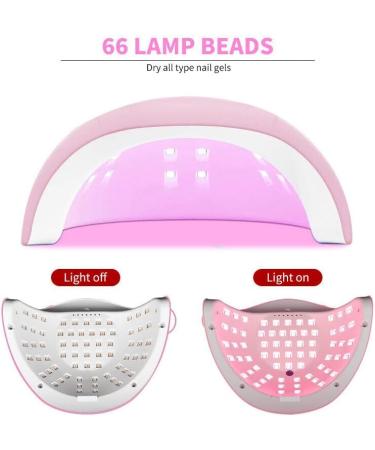 Pink Lady Nail Dryer Lamp - WY8 Sun X15 Max 280W High Power, Fast Curing UV LED Ice Lamp for Gel Polish and Nail Art - Buy Online on SooperMarket.com