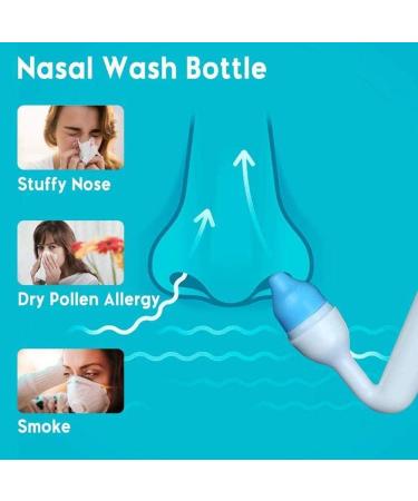 Nose Cleaner Nasal Neti Pot Avoid Allergic Irrigator Nasal Wash Rhinitis Sinusitis Child Neti Therapy 30 for Adult Pot X6n0 Cure - Buy Online on SooperMarket.com