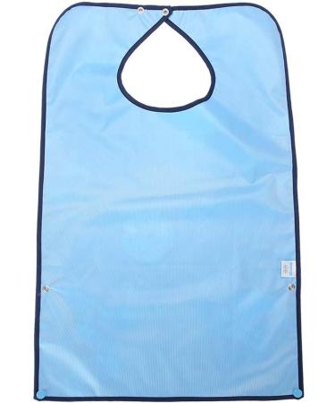 Adult Bibs 2 Pack Waterproof Mealtime Bibs Double Layer Reusable Dining Clothing Protector for Elderly Women Men 17.7" x 29.5" - Buy Online on SooperMarket.com