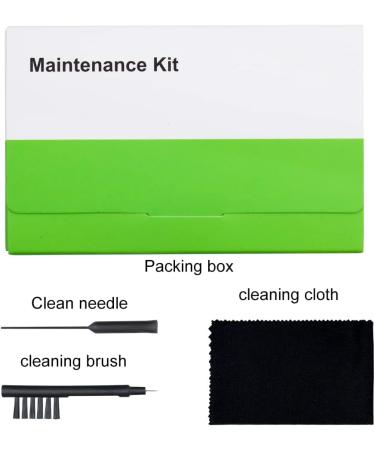 Hearing Aid Maintenance Kit - 7 Piece Cleaning Tools & Earphone Cleaner Kit with Vent Cleaner, Steel Pick, Screw Driver, Brush & Carrying Case - Buy Online on SooperMarket.com