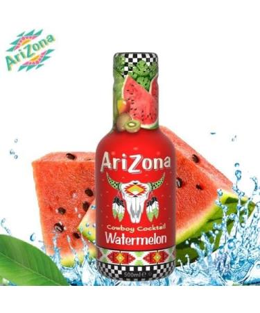 Arizona Tea Pick N Mix - Create Custom Tea Combo with 5+ Flavours | Blueberry White Tea Fruit Punch Kiwi Strawberry Watermelon | 6 Pack (500ml each) - Perfect Tea Gift Set for Tea Lover Pack of 6 - Buy Online on SooperMarket.com