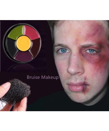 Go Ho 6 Colors Bruise Makeup Set for SFX Effects - Halloween & Theatrical Face Paint - Buy Online on SooperMarket.com