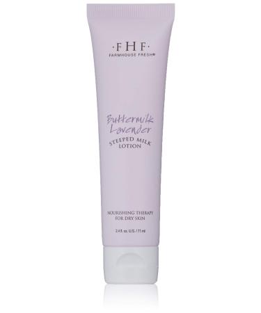 FarmHouse Fresh Buttermilk Lavender Steeped Milk Lotion  2.4 Fl Oz (Pack of 1)