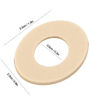 TEUOPIOE Corn Cushion Pads Self Stick Adhesive Foot Care Cushions Waterproof Corn Protectors for Feet Women Men(Grande ellisse) - Buy Online on SooperMarket.com
