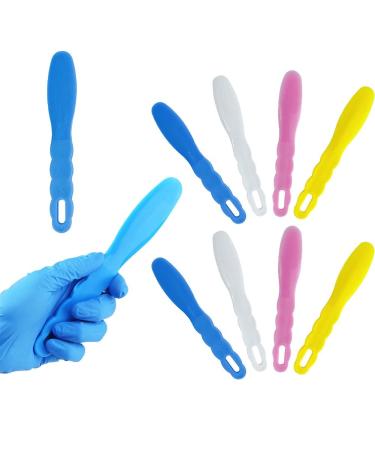 Baokuan 10pcs Dental Material Mixing Spatula Cement Powder Molding Material Mixing Spatula For Mixing Dental Laboratory Material