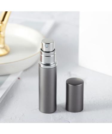 Travel Perfume Atomiser Refillable Underfill Perfume Atomizer Mini Aftershave Empty Spray Bottle Pods Travel Perfume Holder Pocket Travel Toiletries Holiday Essentials For Handbag Traveling (Grey) - Buy Online on SooperMarket.com