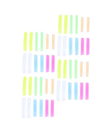 Didiseaon 48 Pairs Eyelash Silicone Patch Extension Sticker Curly