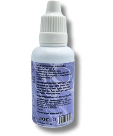 Azucren Oil Based Food Gel Colouring Purple Ideal for Chocolate Buttercream and Cream 30 G - Buy Online on SooperMarket.com