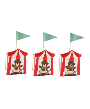 ABOOFAN Baby Shower Treat Box 20pcs Box Baby Wooden Gift Box Happy Candy Gift Candy Boxes