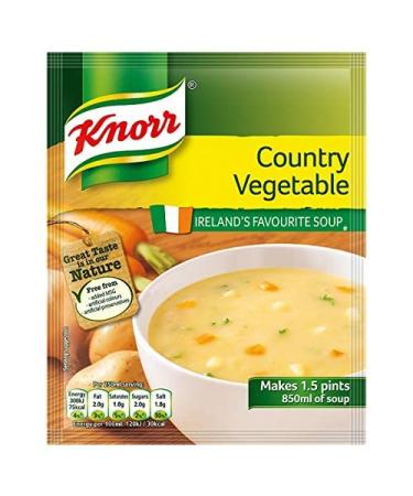 Knorr Country Vegetable Soup (72 Grams) Vegetable 72.00 g (Pack of 1)