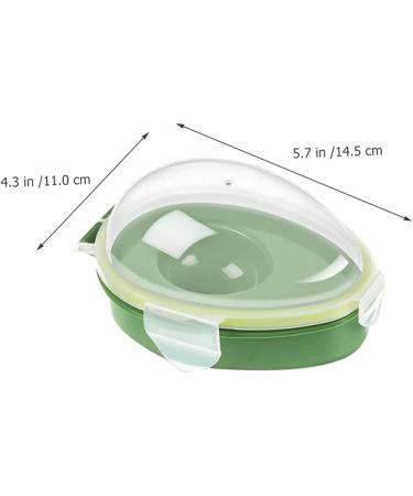 Cabilock 4pcs Avocado Crisper Vegetables Avocado Container to Keep Fresh Avocado Saver Container Box Food - Buy Online on SooperMarket.com