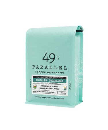 49TH PARALLEL Organic Single Origin Nostalgia Whole Bean Coffee 340 GR