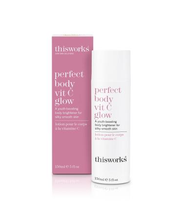 thisworks Perfect Body Vitamin C Glow Body Cream & Moisturizer 5 Ounce (150ml)