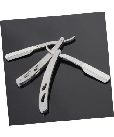 Shop Cabilock Father's Day Gifts: 6-Piece Stainless Steel Razor Holder Set for Men - Vintage Folding Razor Holder - Buy Online on SooperMarket.com