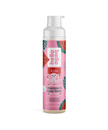 Hello Bello Watermelon Shampoo & Body Wash - Tear-Free, Hypoallergenic, Dermatologist & Pediatrician Tested, Plant Based Formula for Babies and Kids - 10 FL Oz (Packaging May Vary)
