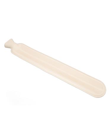 Gupe hot water bottle output -proof hot water bag long strip -shaped splash -protected edge 2000 ml for winter (brown)