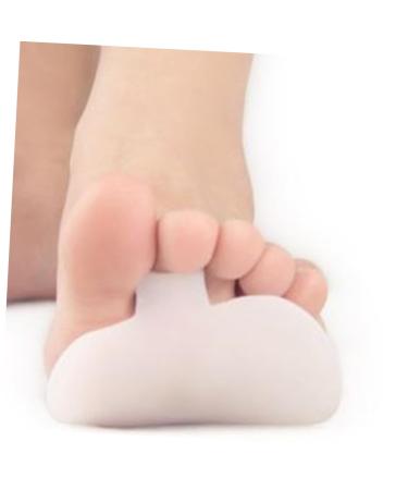 HEALLILY Gel Bunion Toe Spreader & Separator for High Heels - Foot Straightener & Forefoot Pad in White (Pair) - Buy Online on SooperMarket.com