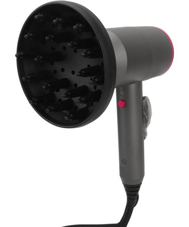 FILFEEL Powerful Professional Ionic Hair Dryer with Fast Drying 1800W 3 Heat/2 Speed Low Noise Black. Travel Size for Salon Home & Travel (US Plug 100 240V 110V) - Buy Online on SooperMarket.com